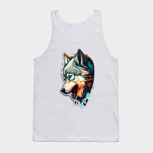 Wolf Painting Tank Top